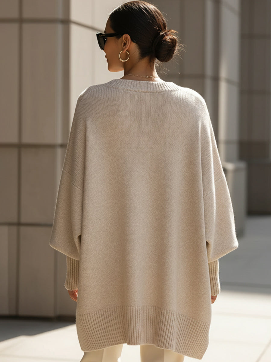 Annette – Oversized poncho sweater