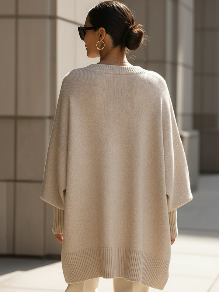 Annette – Oversized poncho sweater