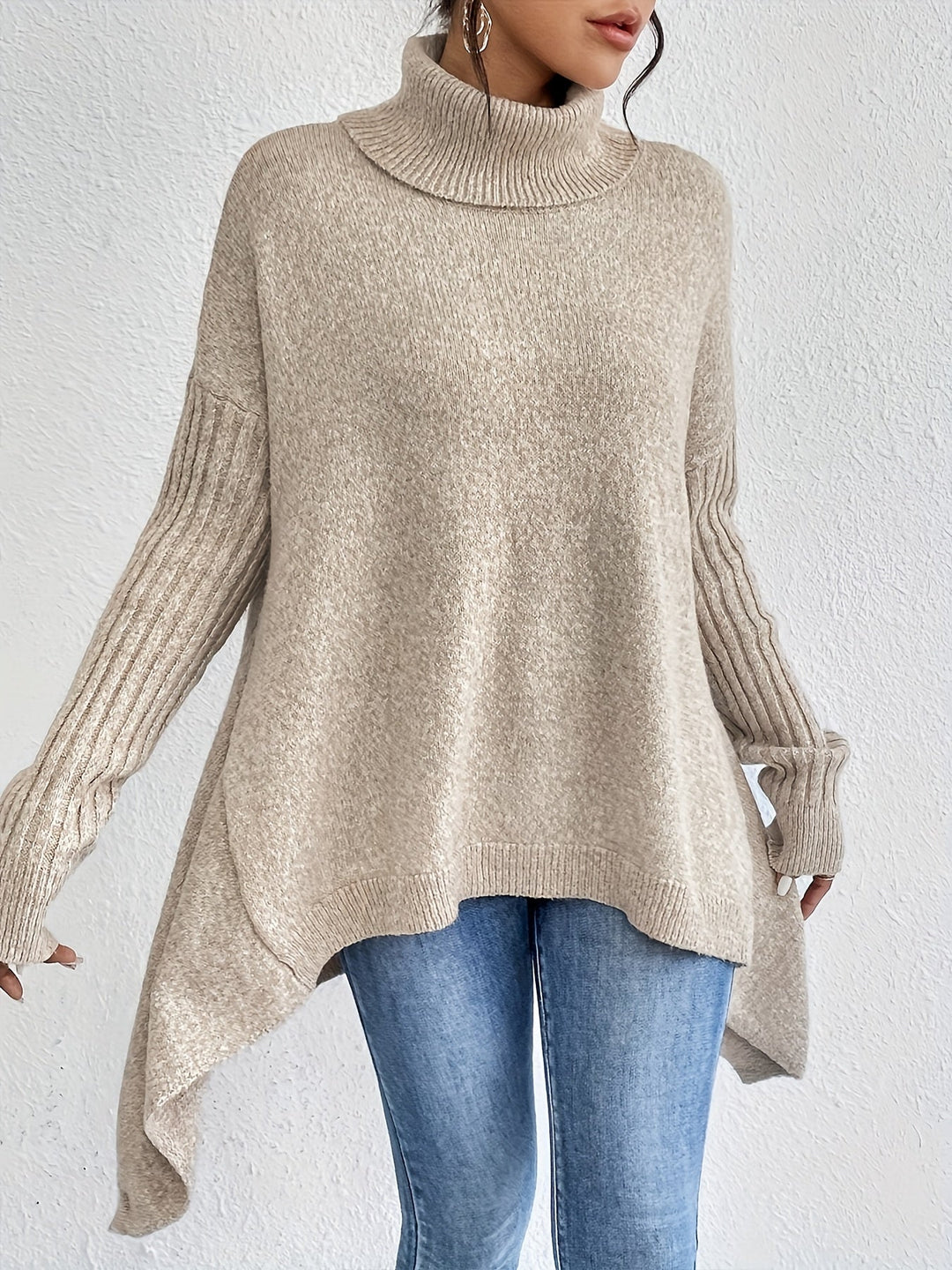 Grace – Oversized turtleneck sweater