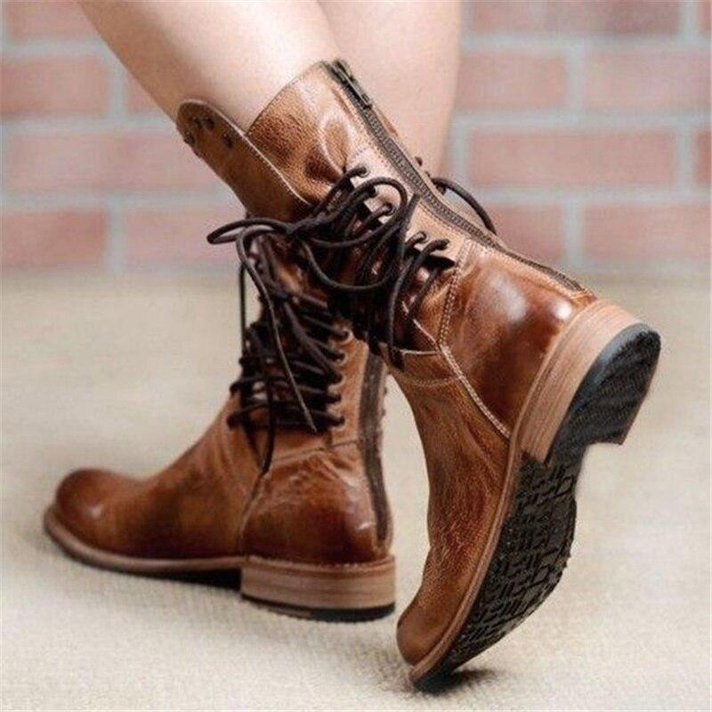 Lily - Vintage Look Boots