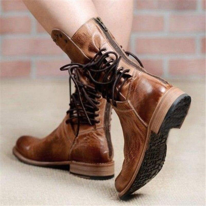 Lily - Vintage Look Boots