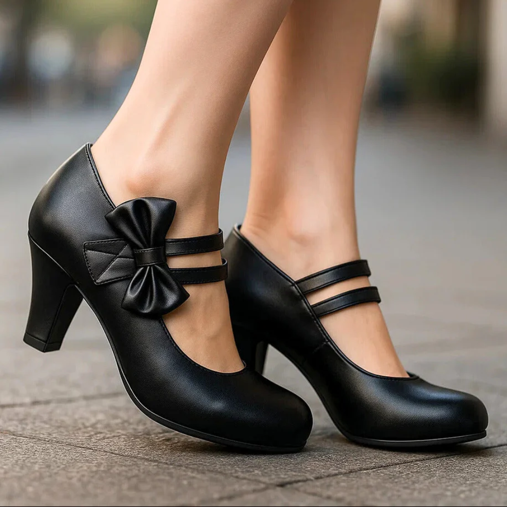 Bella -  Bow Heels