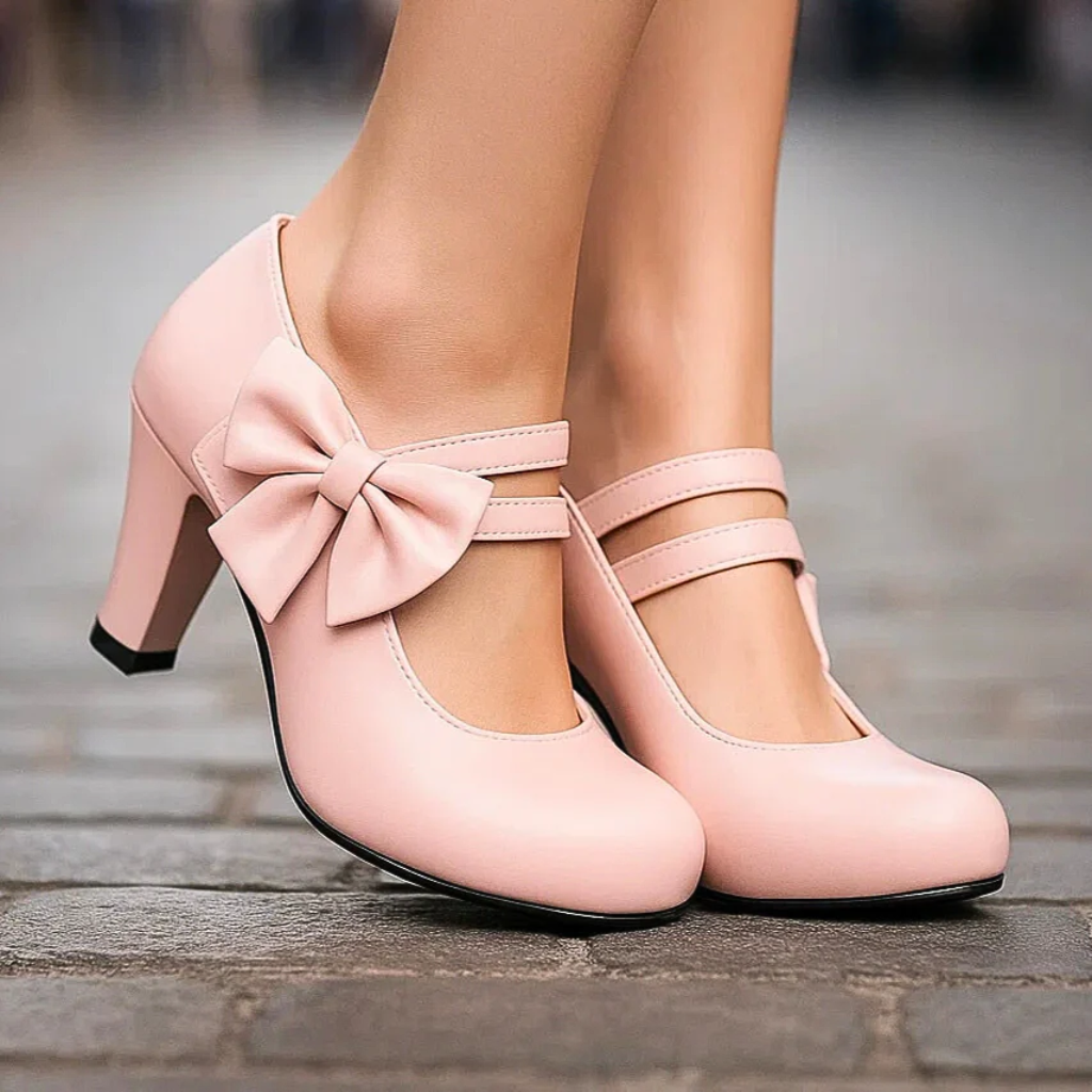 Bella -  Bow Heels