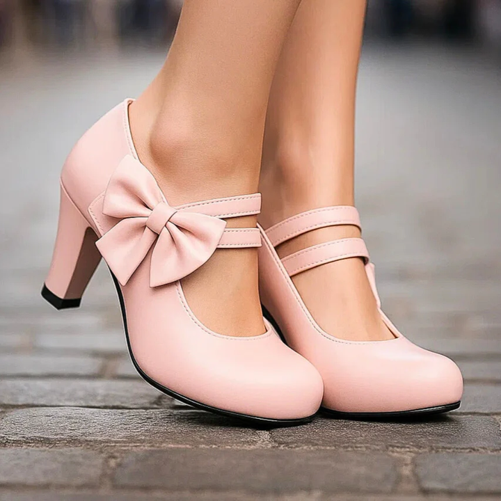 Bella -  Bow Heels