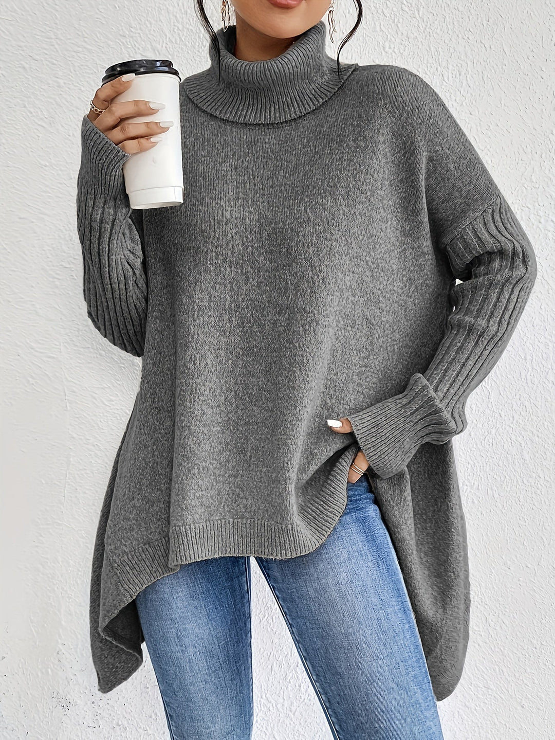 Grace – Oversized turtleneck sweater