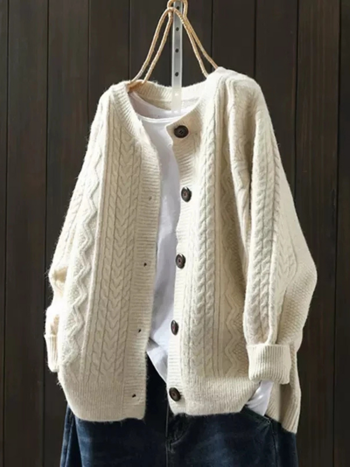 Amelia - CABLE CARDIGAN