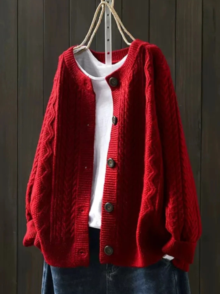 Amelia - CABLE CARDIGAN