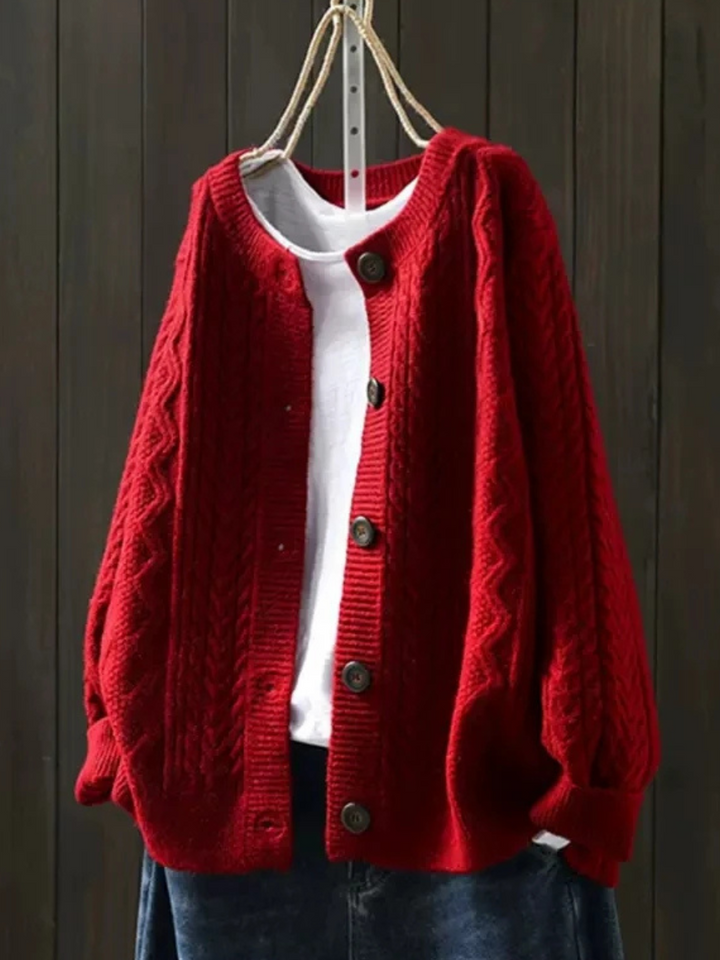 Amelia - CABLE CARDIGAN