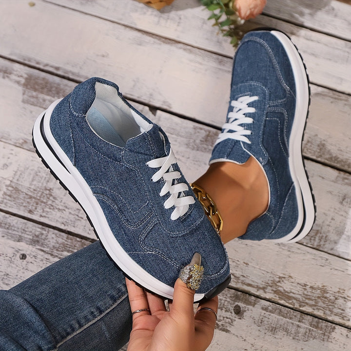 Amelia - Orthopedic Denim Sneakers