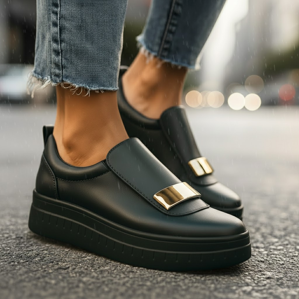 Charlotte - Platform Loafers