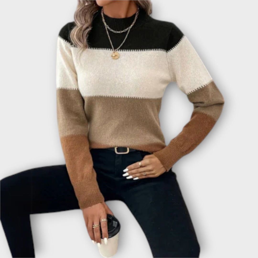 Eliana | Stylish Stripe Sweater