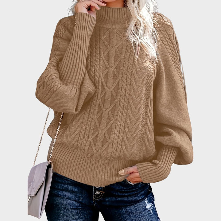 Audrey - Casual Long Sleeve Knitted Sweater