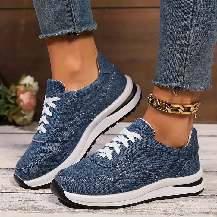 Amelia - Orthopedic Denim Sneakers