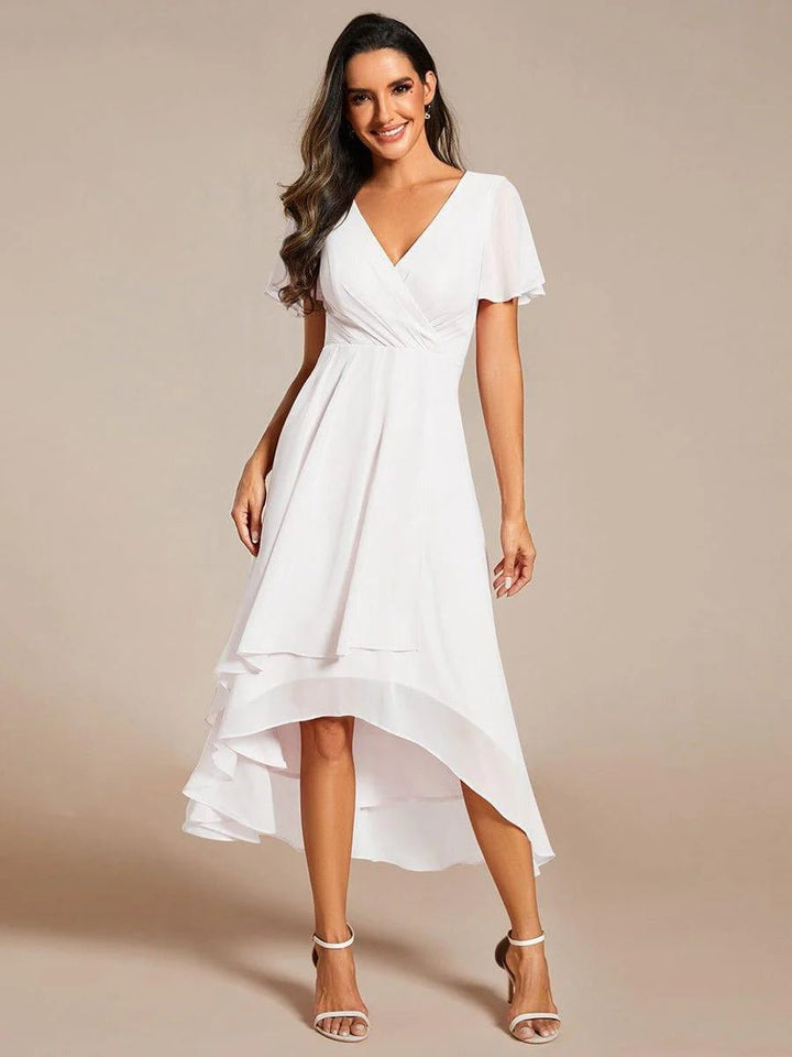 Arah | Ruffled Pleated Dress