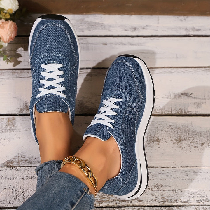 Amelia - Orthopedic Denim Sneakers