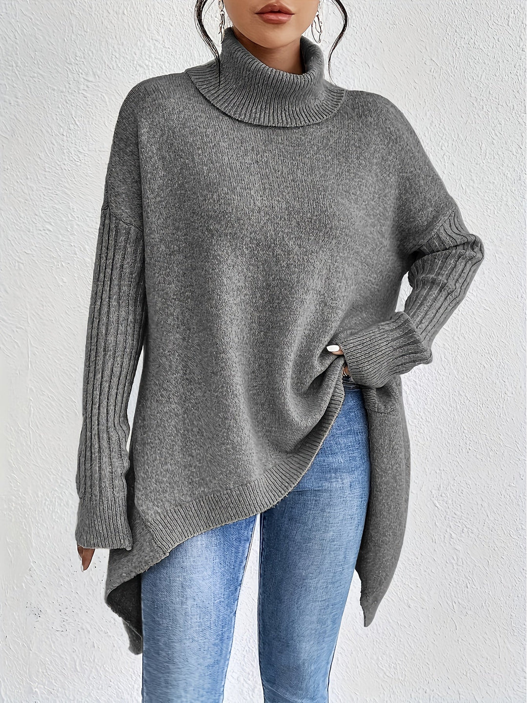 Grace – Oversized turtleneck sweater