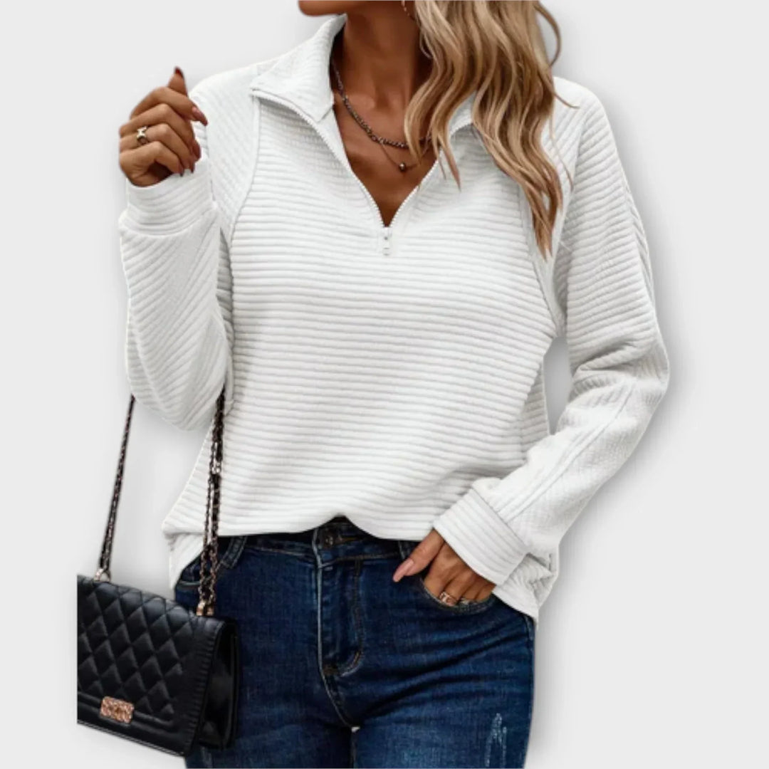 Olivia - Half-Zip Pullover