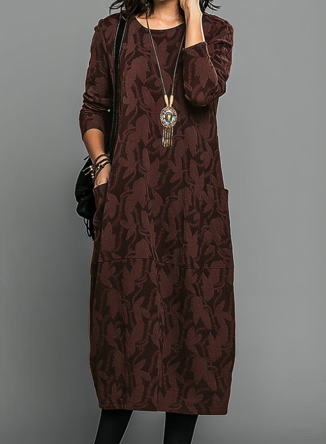 Florence - Soft winter dress with a flattering silhouette