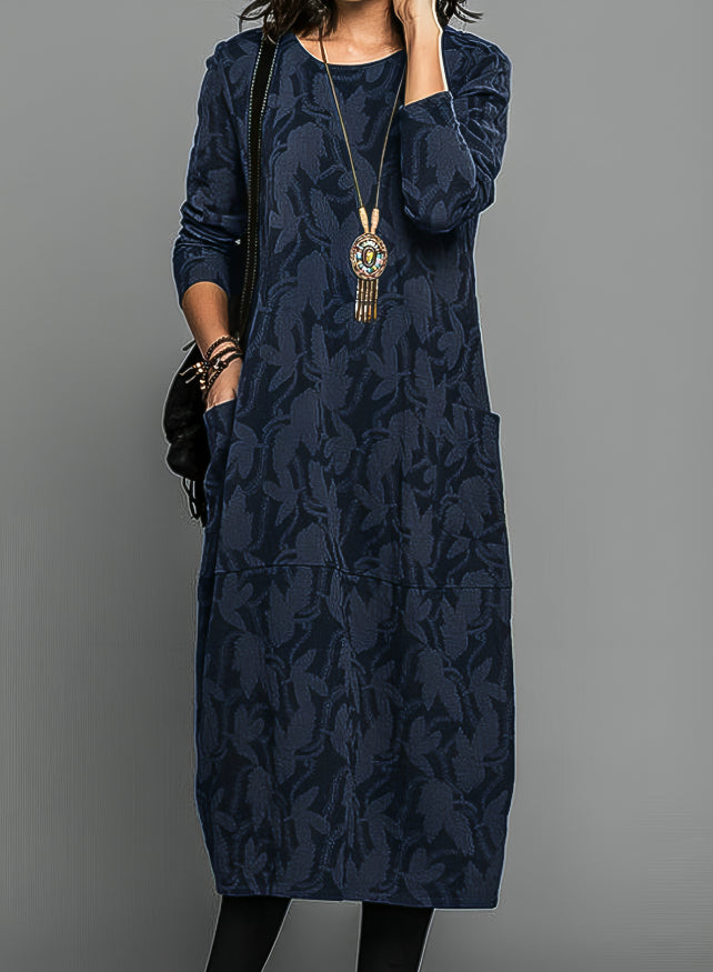 Florence - Soft winter dress with a flattering silhouette