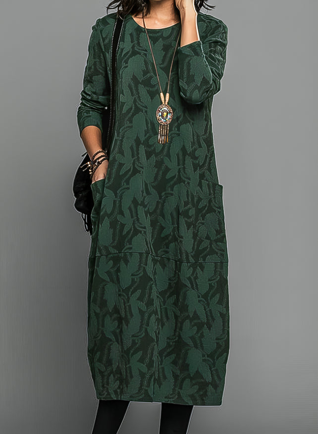Florence - Soft winter dress with a flattering silhouette