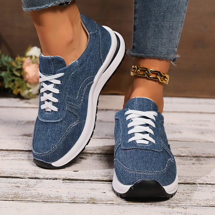 Amelia - Orthopedic Denim Sneakers