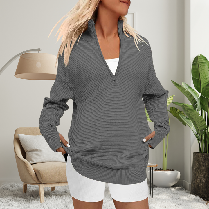 Quinn - Cozy Long Sleeve Sweater