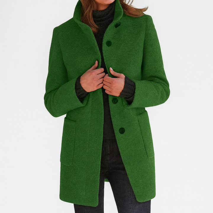 Stella - High Collar Women’s Coat
