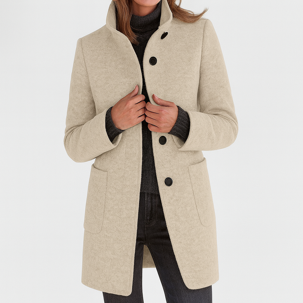 Aubrey – Women’s high-collar coat