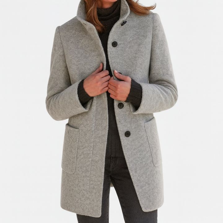 Aubrey – Women’s high-collar coat
