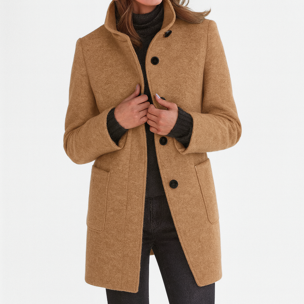 Aubrey – Women’s high-collar coat