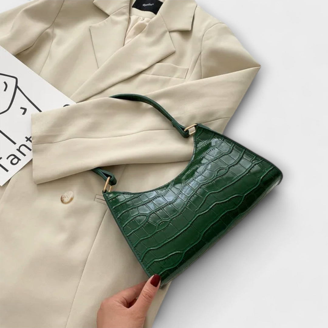 Ava - Shiny Leather Bag