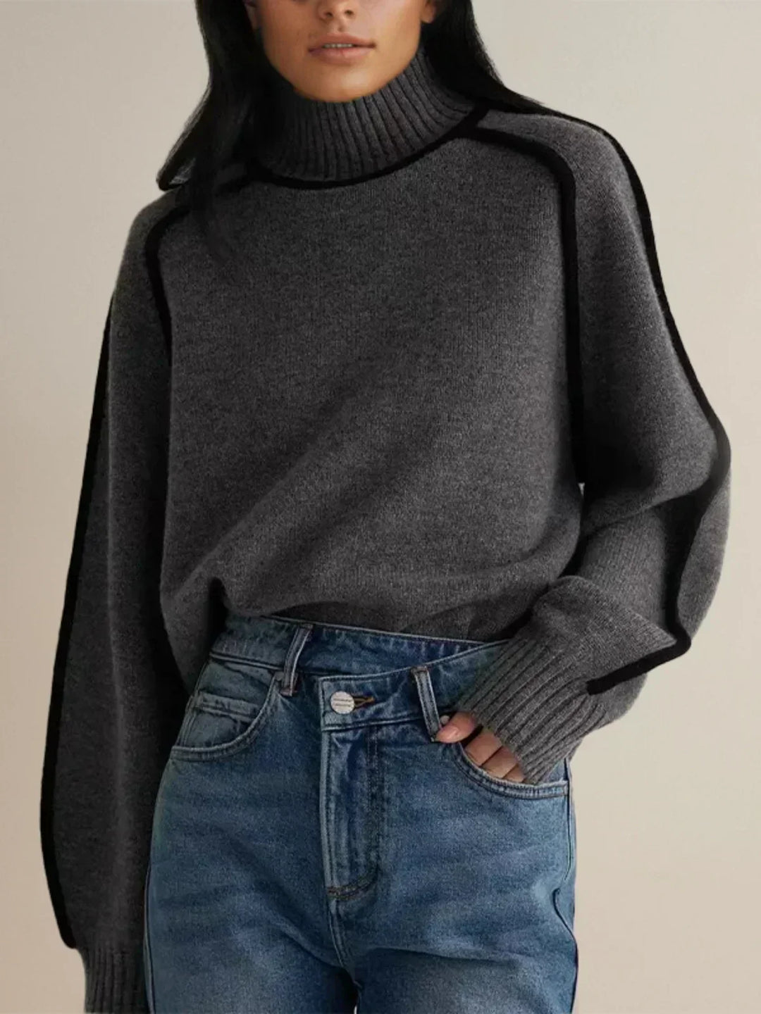 Lilia – Elegant turtleneck sweater