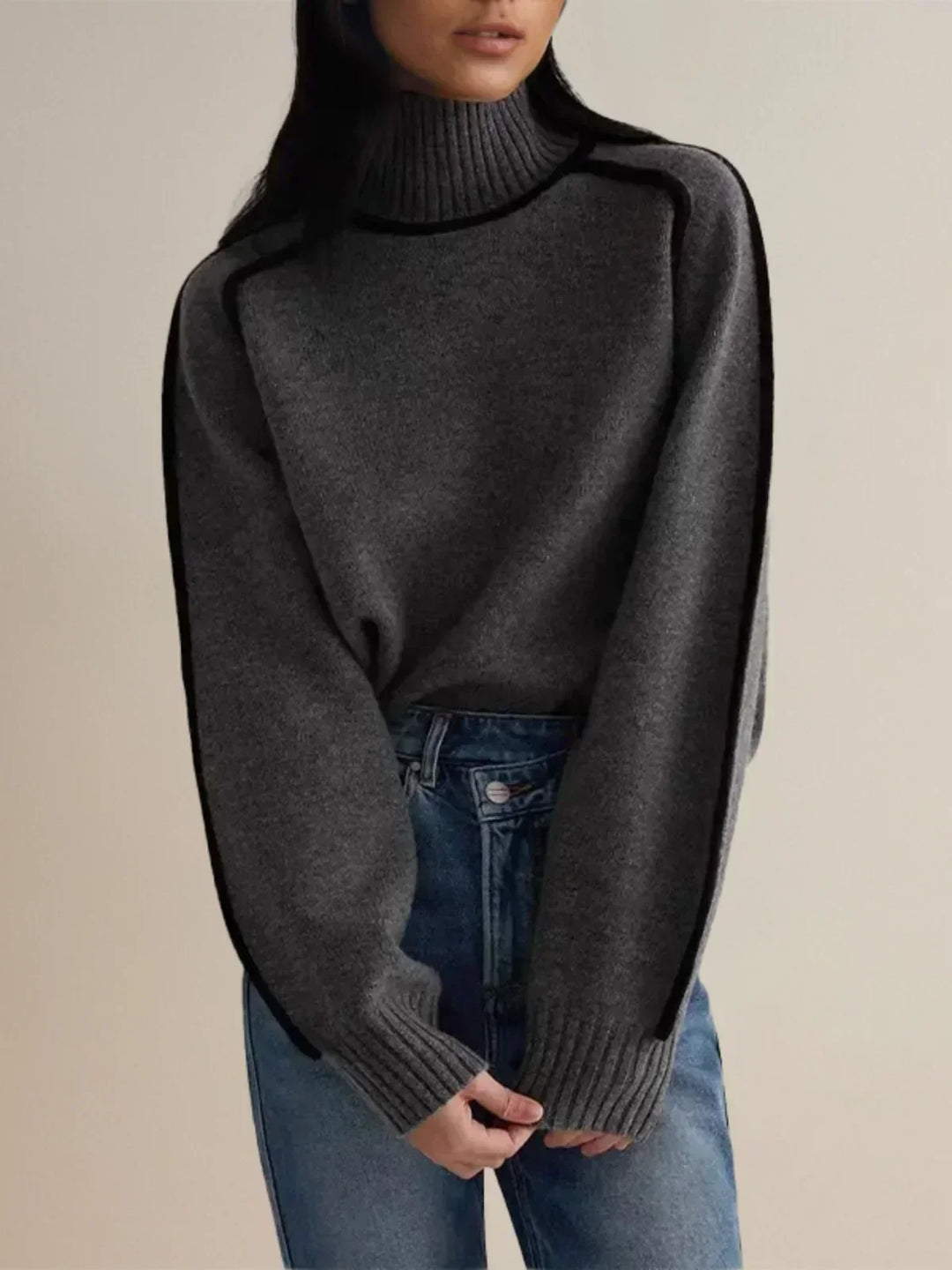 Lilia – Elegant turtleneck sweater
