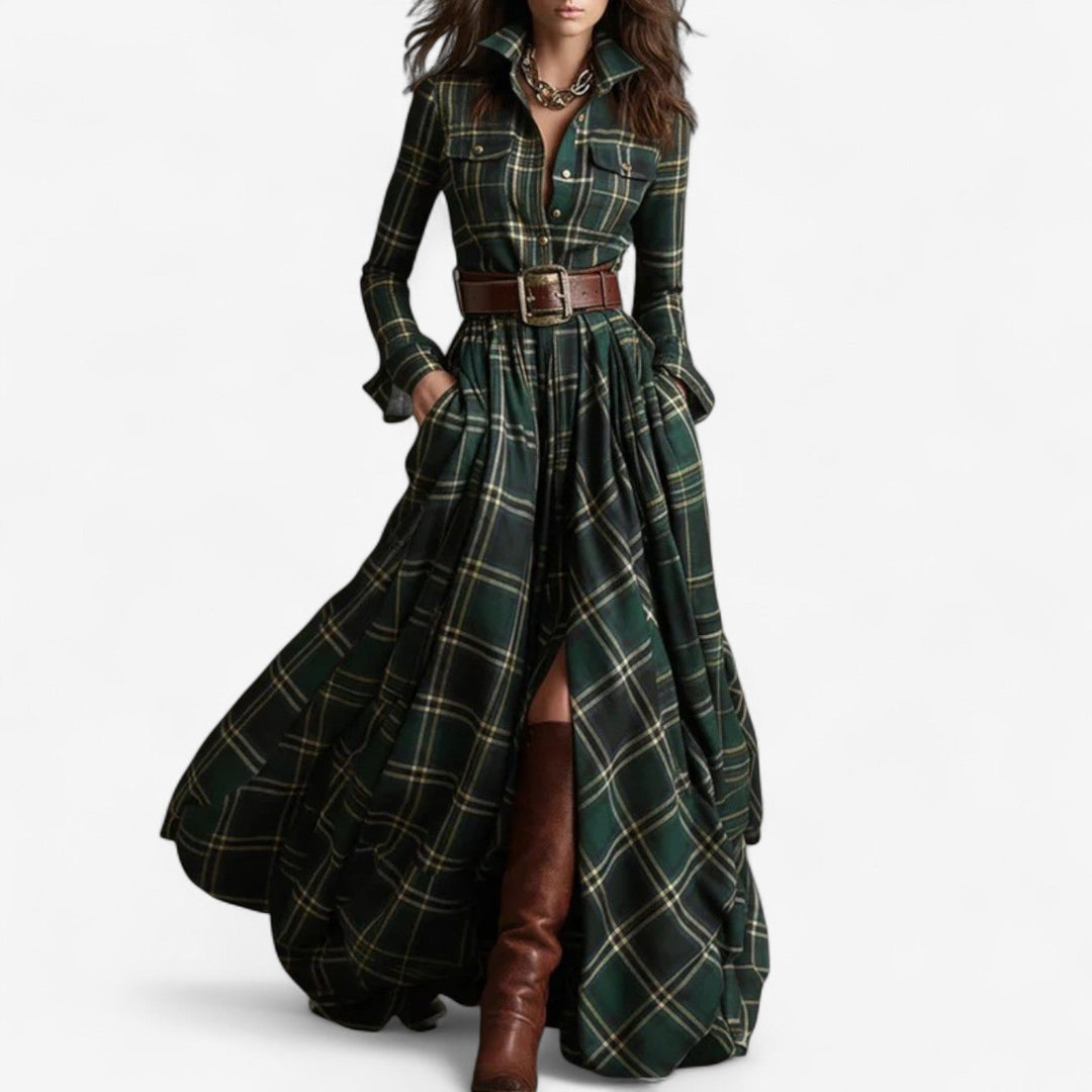 Aria - Timeless Check Maxi