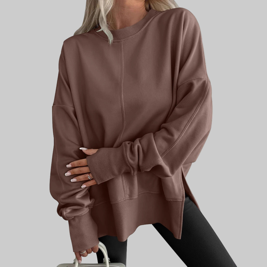 Maureen - Comfy Oversized Long Sleeve Sweatshirt