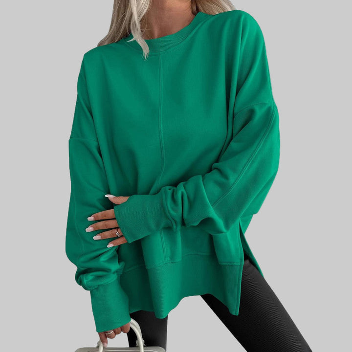 Maureen - Comfy Oversized Long Sleeve Sweatshirt