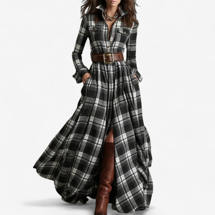 Aria - Timeless Check Maxi