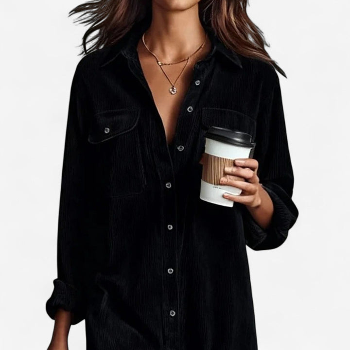 Anastacia - Midi Corduroy Dress