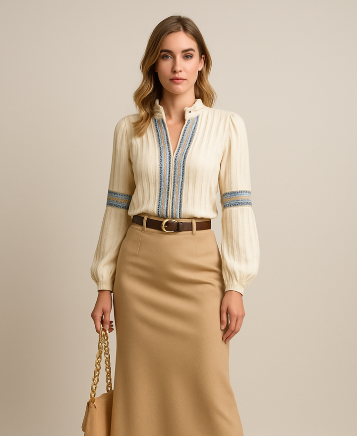 Inna | Vintage Charm Blouse