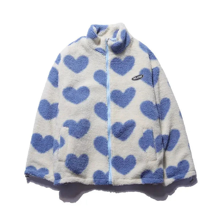 Eleanor – Reversible heart jacket