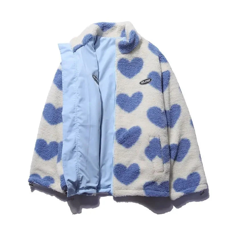 Eleanor – Reversible heart jacket