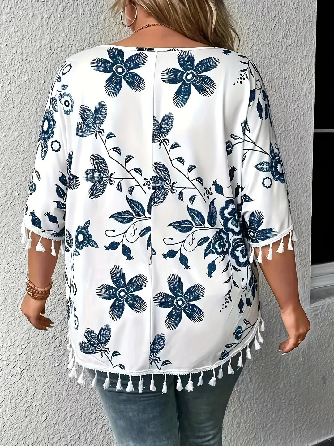 Casual Outing Serene Blouse - Easy-Wear