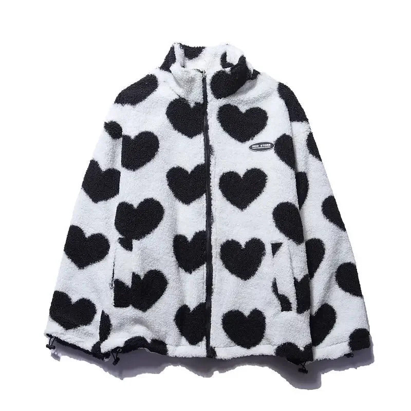 Eleanor – Reversible heart jacket