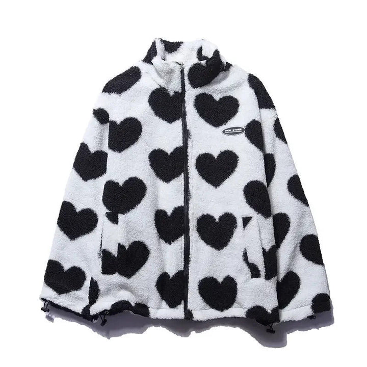 Eleanor – Reversible heart jacket