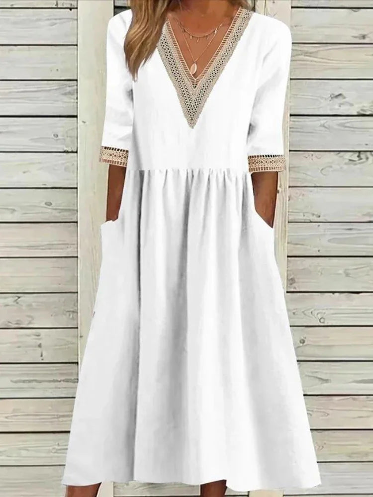 Estella | Breezy Lace Dress