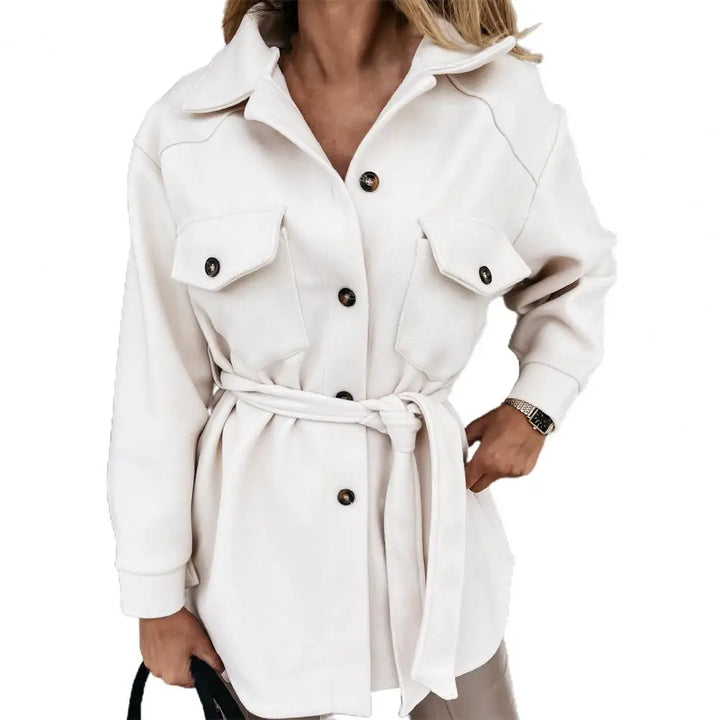 Sabrina | Elegant oversized long jacket for a sophisticated style