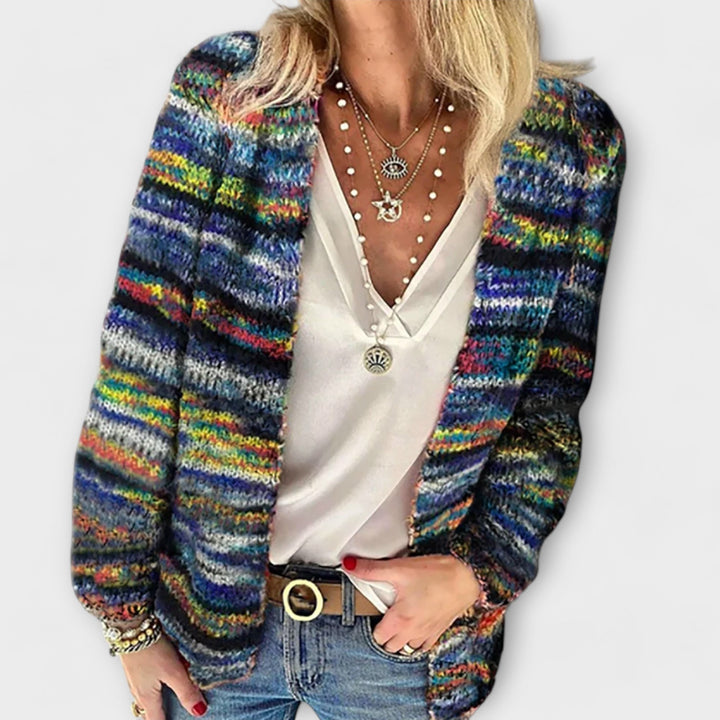 Victoria – Colorful cozy cardigan