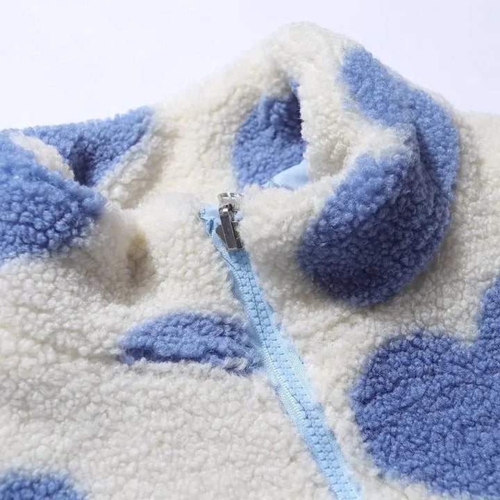 Eleanor – Reversible heart jacket