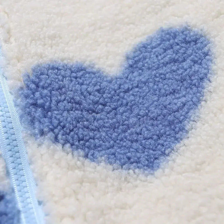 Eleanor – Reversible heart jacket