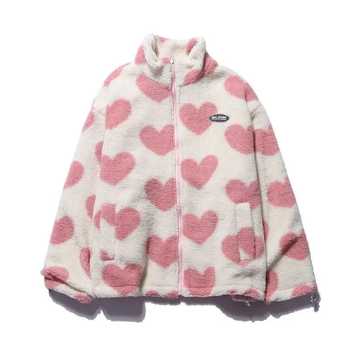 Eleanor – Reversible heart jacket